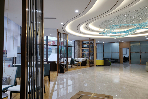 深圳市京基水貝城市廣場現(xiàn)代風(fēng)格辦公空間裝修案例